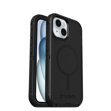OtterBox Defender MagSafe Case For iPhone 13, 14, 15, 16e - Black